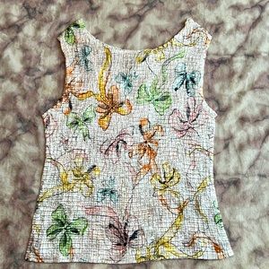 Pastel Bow Pattern Camisole